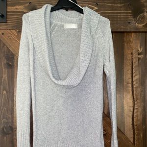 Old Navy grey cowl sweater
